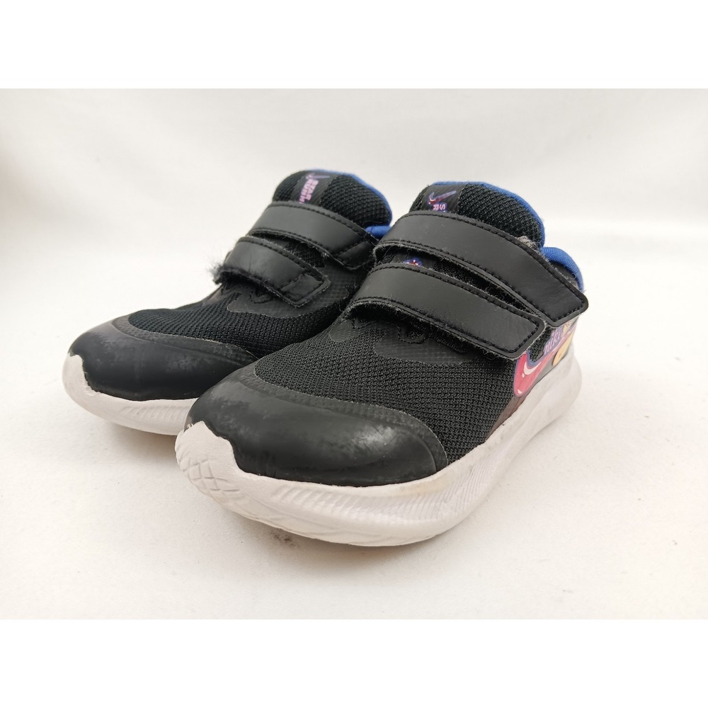 Nike Star Runner SE‎ (PSV) Youth Size 8C DJ4697 013 Black White